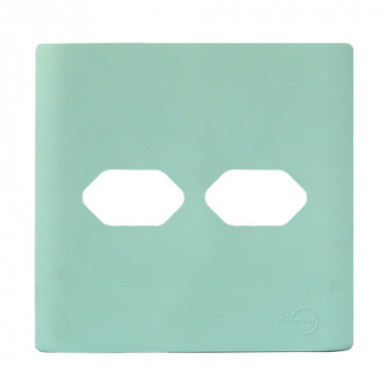 Placa 4x4 2 Tomadas - Novara Siciliano Placa 4x4 2 Tomadas - Novara Siciliano